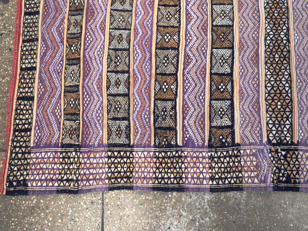 Vintage Moroccan Flatweave, No.29805 - Gss