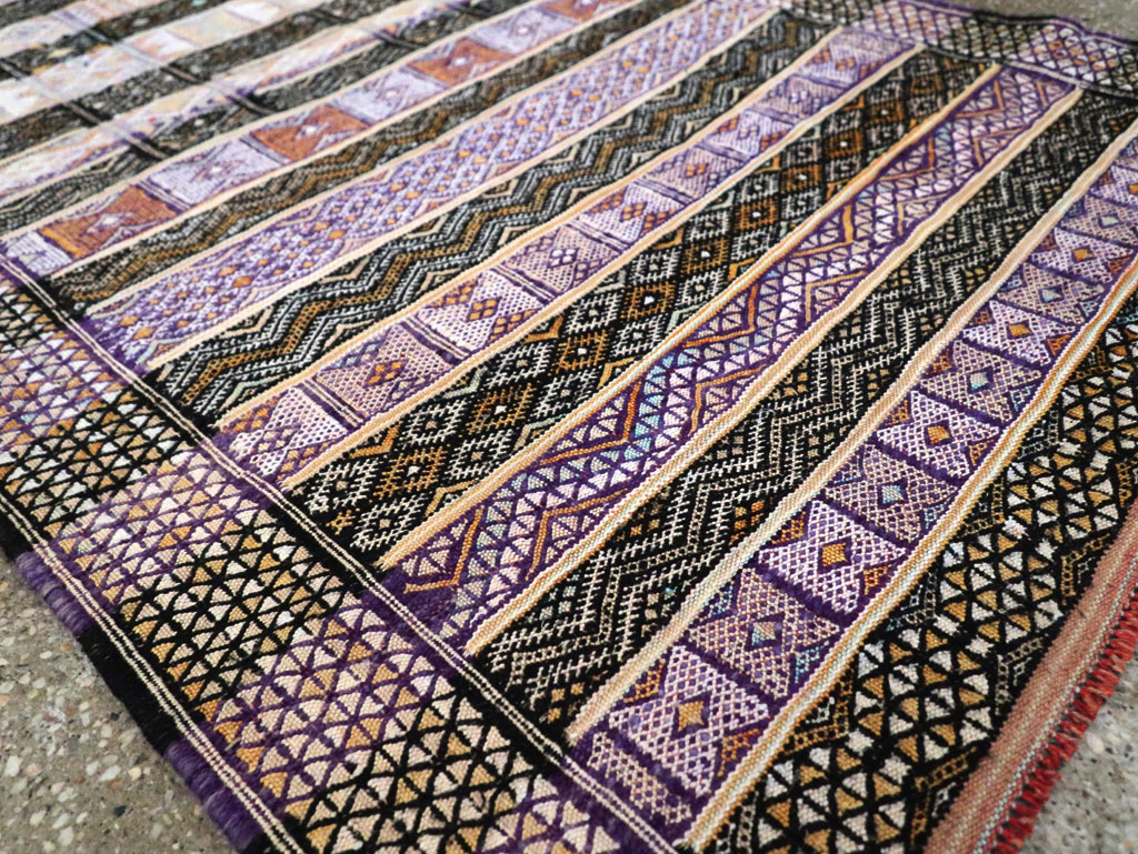 Vintage Moroccan Flatweave, No.29805 - Gss
