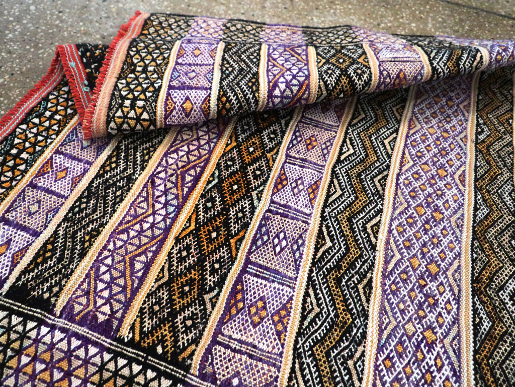 Vintage Moroccan Flatweave, No.29805 - Gss