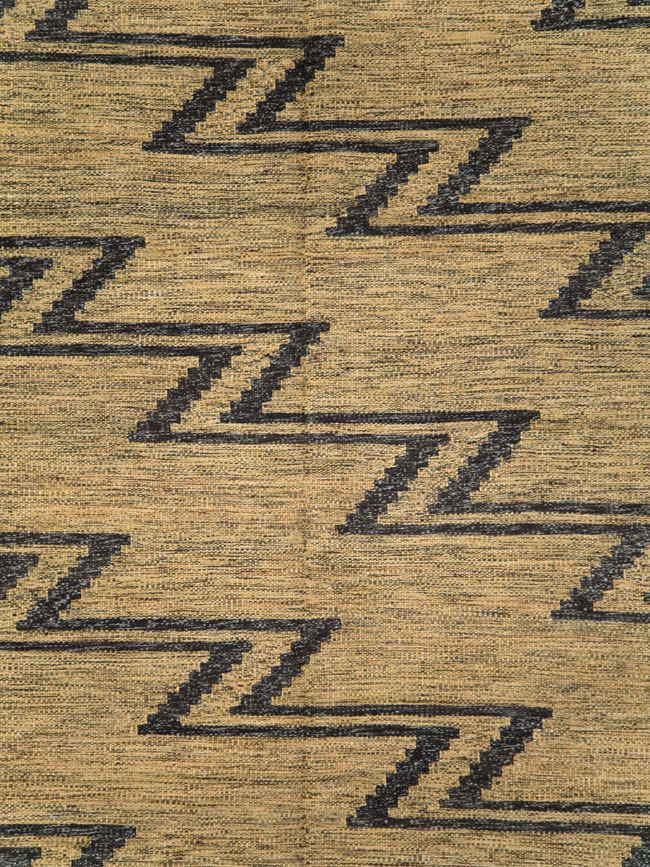 Contemporary Turkish Flatweave Kilim Accent Rug, No.29808 - Gss