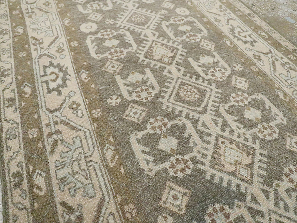 Vintage Persian Malayer Long Runner, No.29820 - Gss