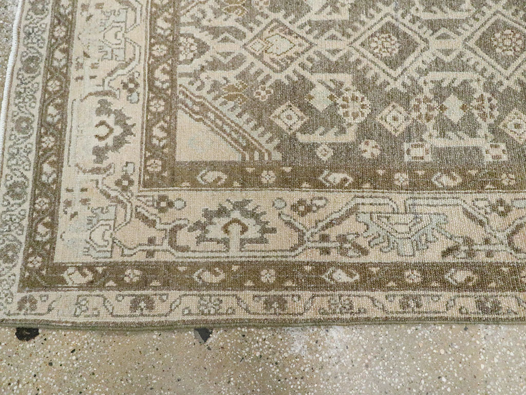 Vintage Persian Malayer Long Runner, No.29820 - Gss