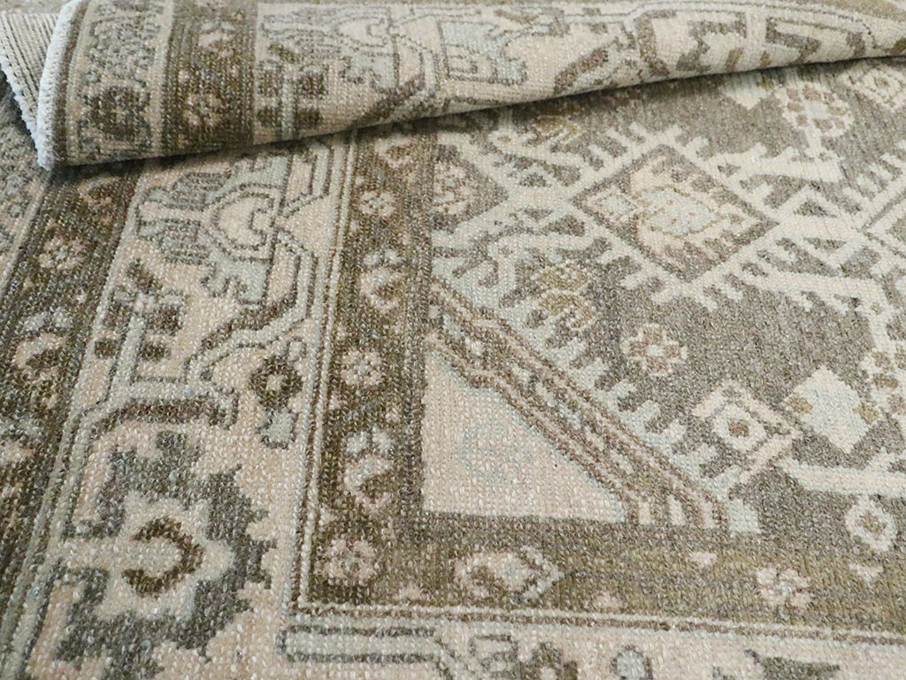 Vintage Persian Malayer Long Runner, No.29820 - Gss