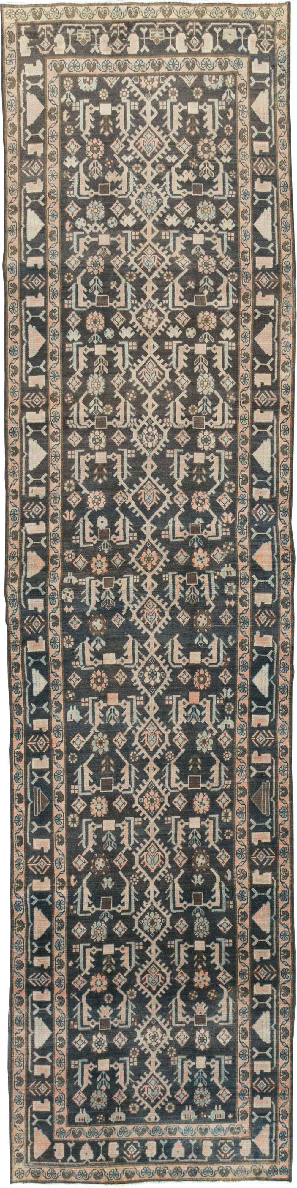 Vintage Persian Malayer Runner, No.29821 - Gss