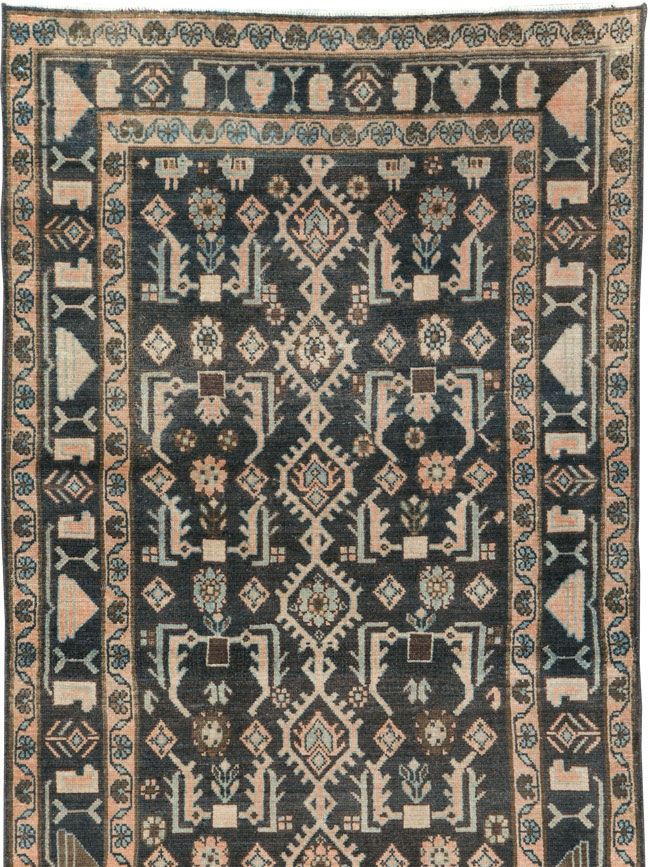 Vintage Persian Malayer Runner, No.29821 - Gss