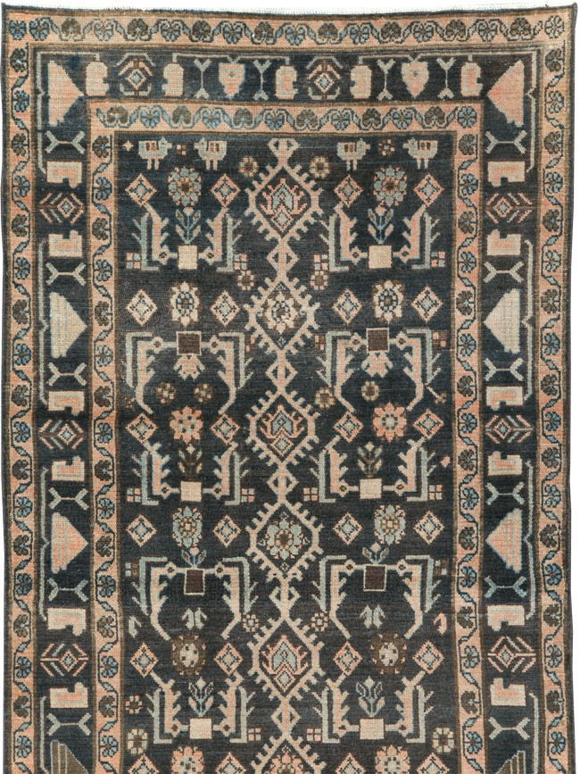 Vintage Persian Malayer Runner, No.29821 - Gss