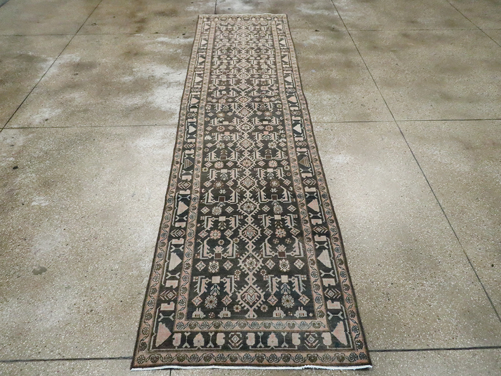 Vintage Persian Malayer Runner, No.29821 - Gss