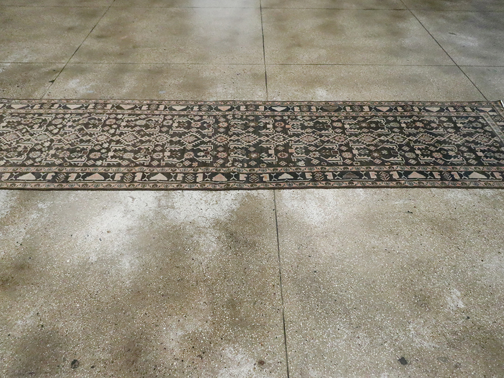 Vintage Persian Malayer Runner, No.29821 - Gss