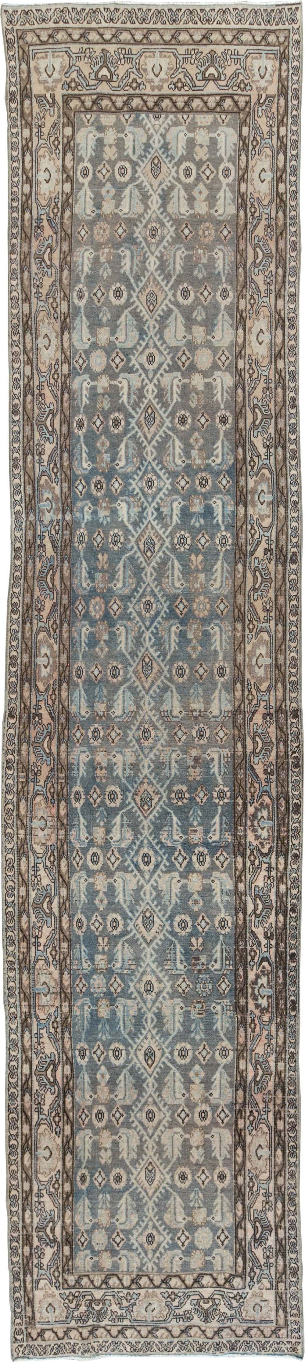 Vintage Persian Malayer Runner, No.29822 - Gss