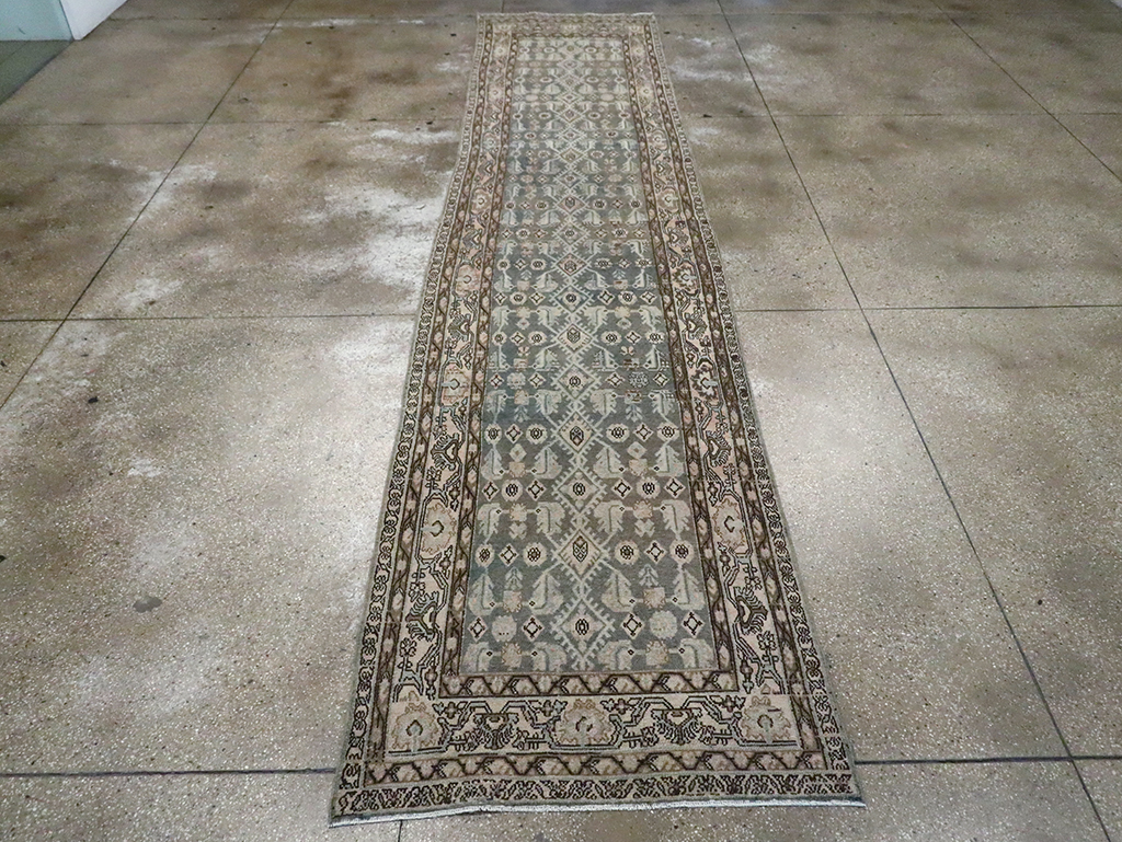 Vintage Persian Malayer Runner, No.29822 - Gss