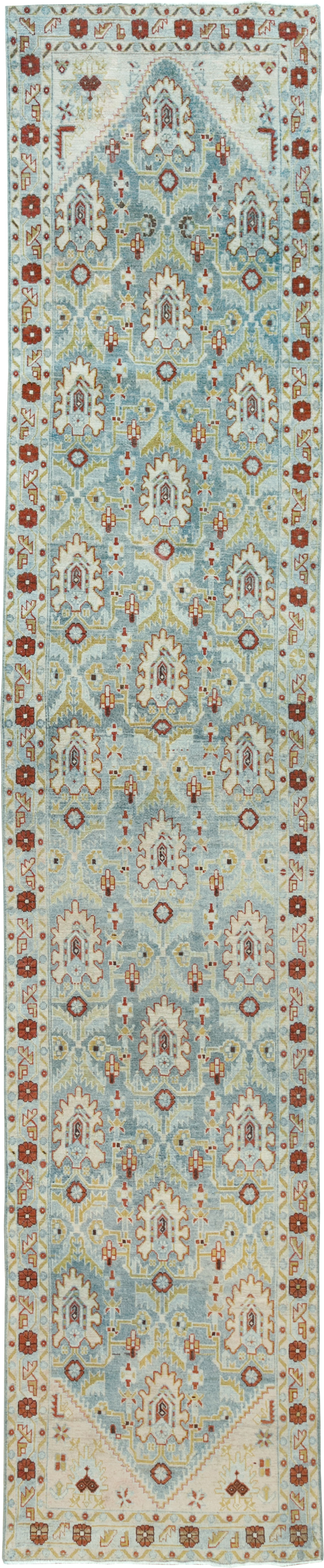 Vintage Persian Malayer Long Runner (Pair: 1 of 2), No.29823 - Gss