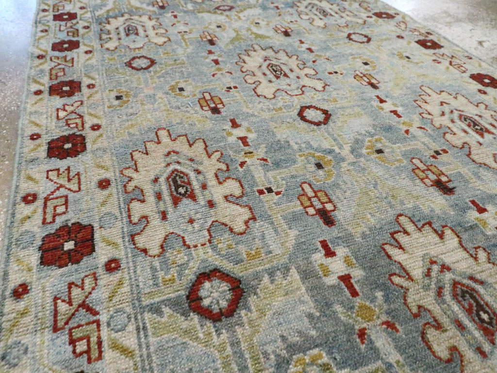 Vintage Persian Malayer Long Runner (Pair: 1 of 2), No.29823 - Gss
