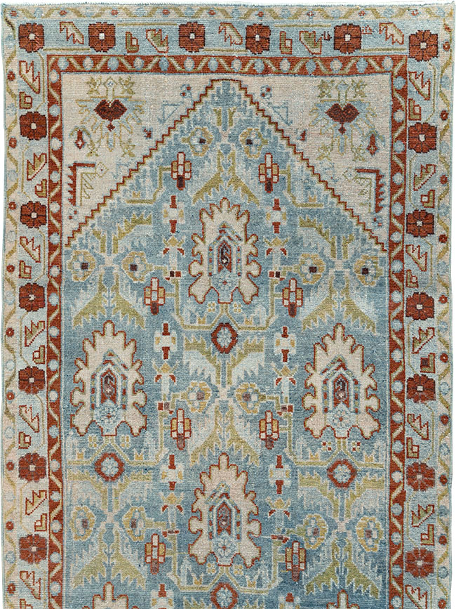 Vintage Persian Malayer Long Runner (Pair: 1 of 2), No.29824 - Gss