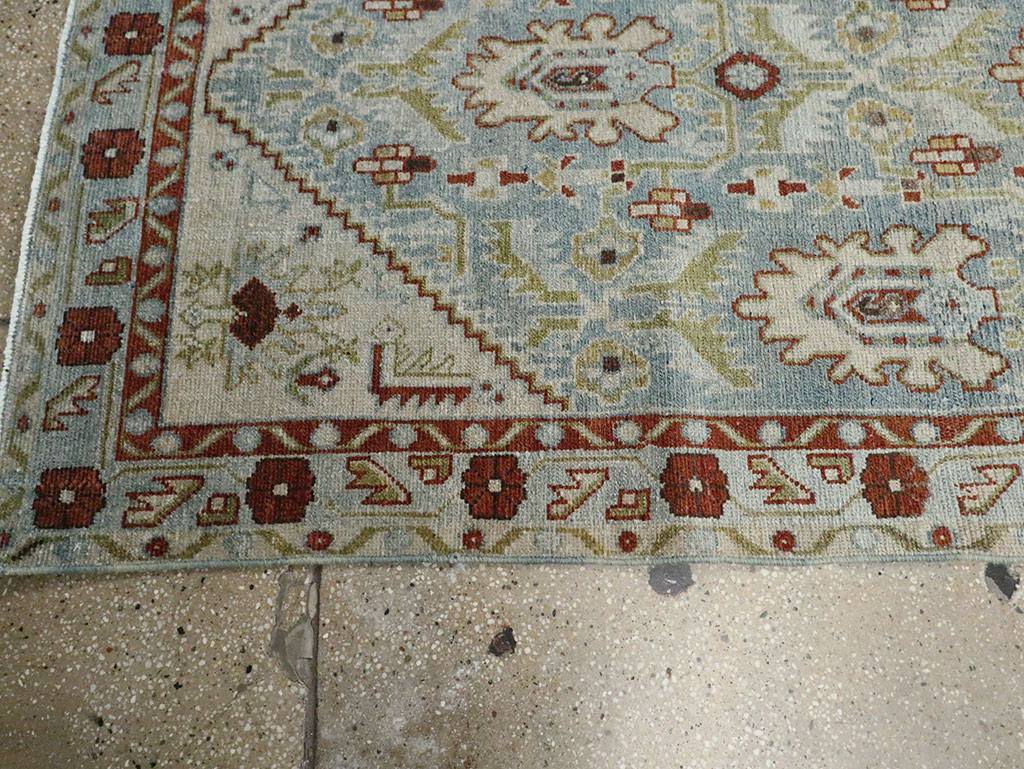 Vintage Persian Malayer Long Runner (Pair: 1 of 2), No.29824 - Gss