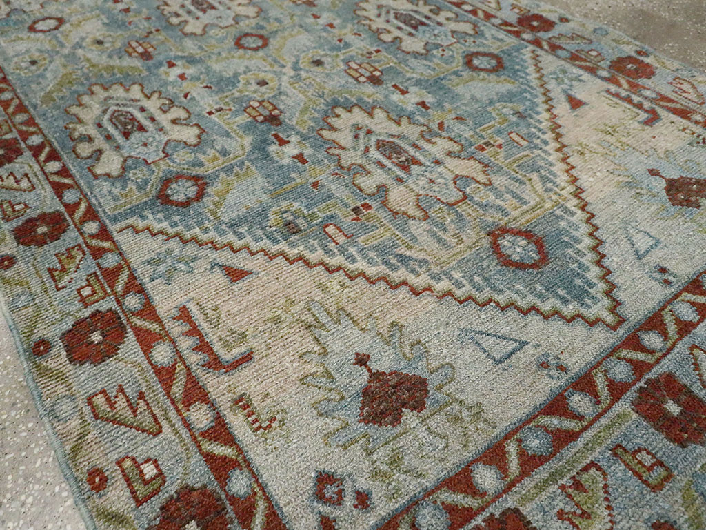 Vintage Persian Malayer Long Runner (Pair: 1 of 2), No.29824 - Gss