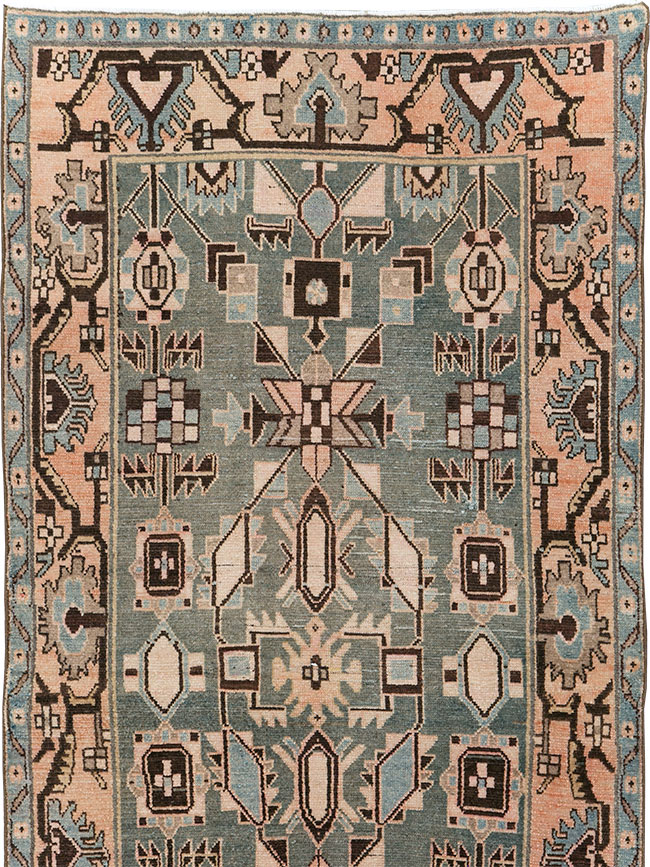 Vintage Persian Malayer Runner, No.29825 - Gss