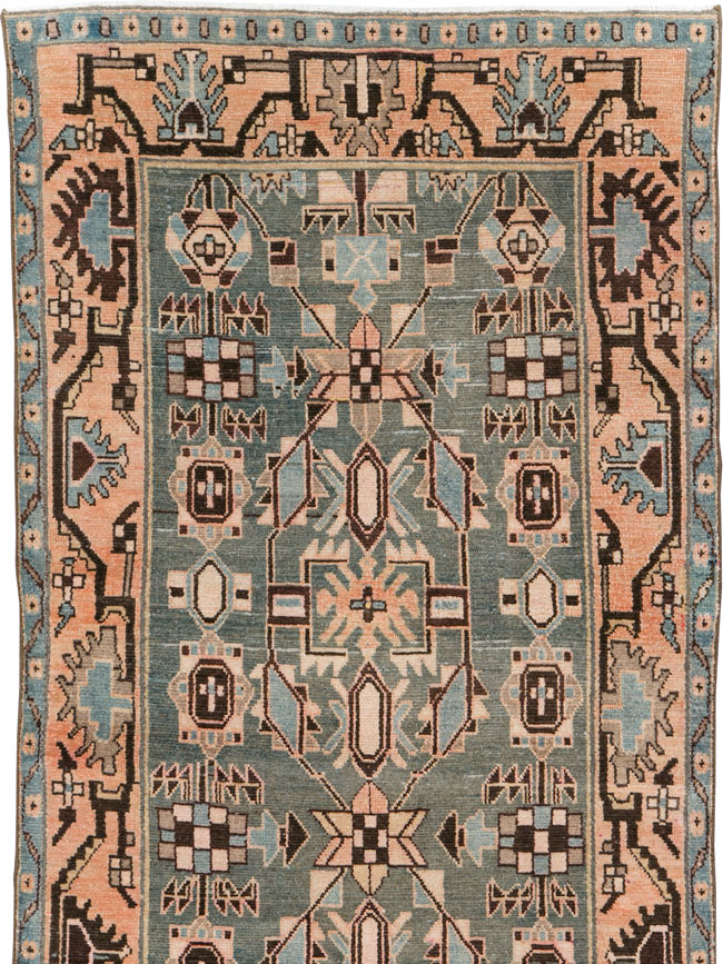 Vintage Persian Malayer Runner, No.29825 - Gss