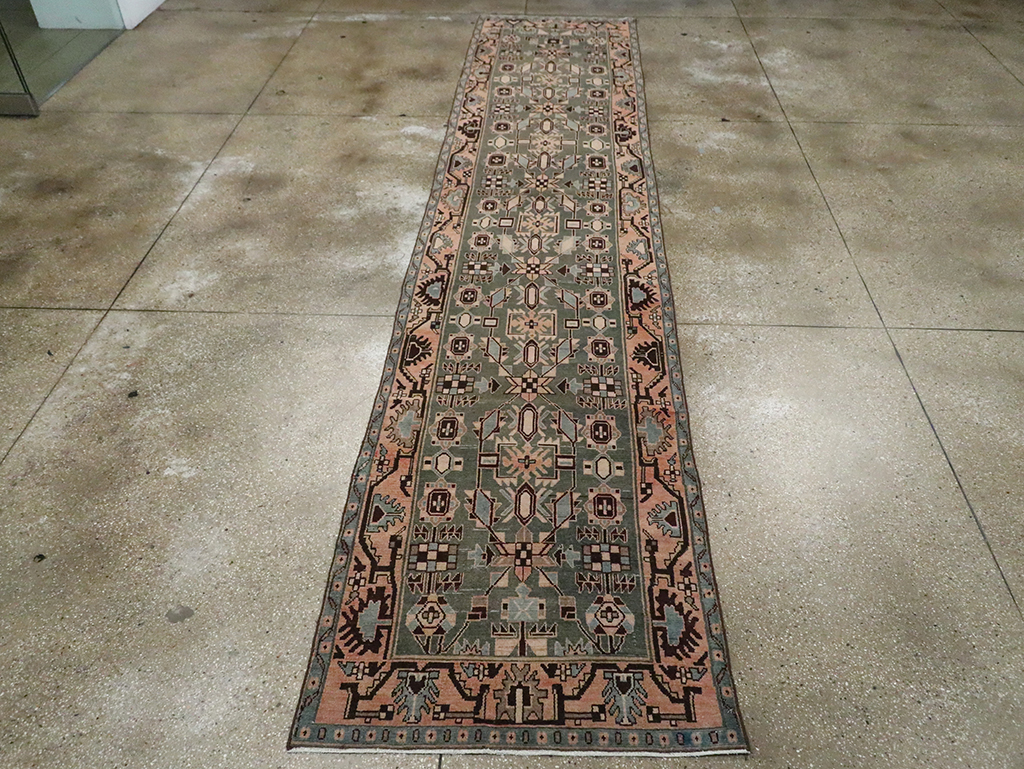 Vintage Persian Malayer Runner, No.29825 - Gss