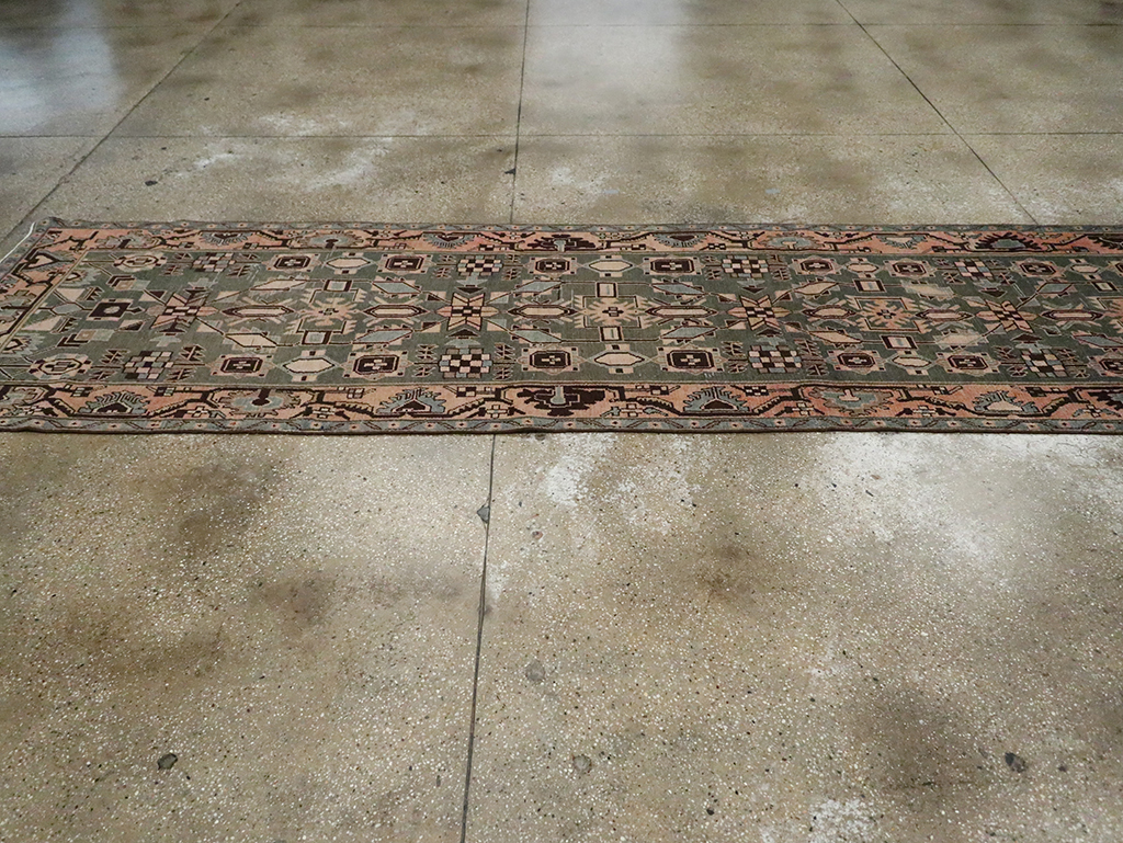 Vintage Persian Malayer Runner, No.29825 - Gss