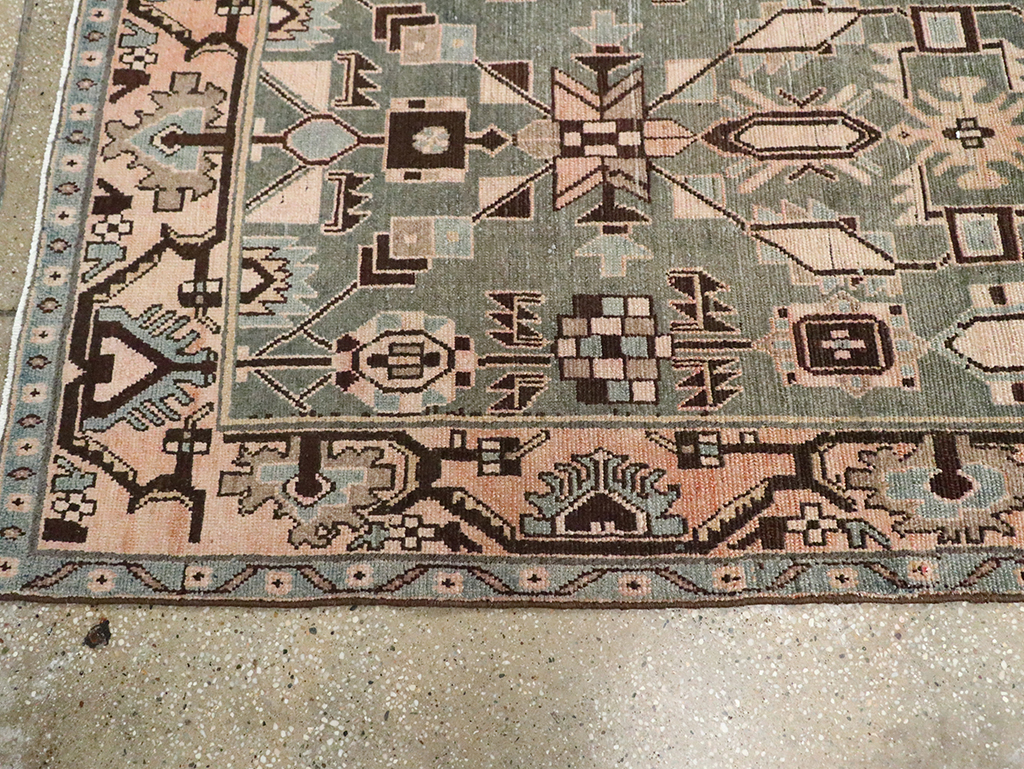 Vintage Persian Malayer Runner, No.29825 - Gss