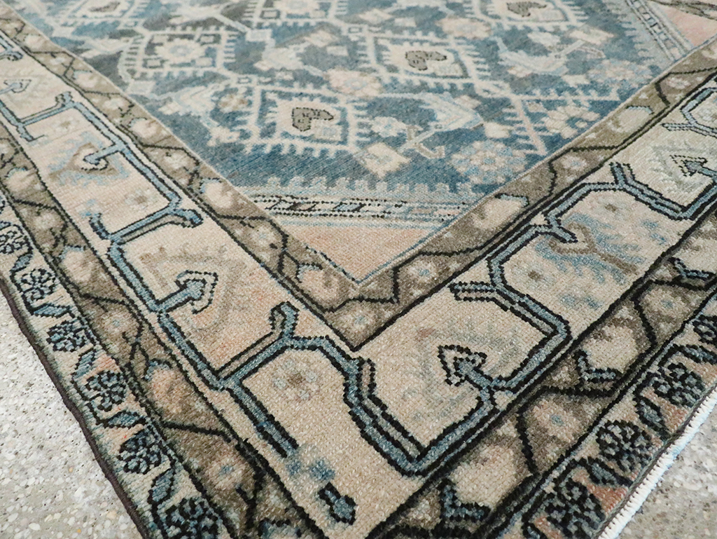Vintage Persian Malayer Accent Rug, No.29827 - Gss