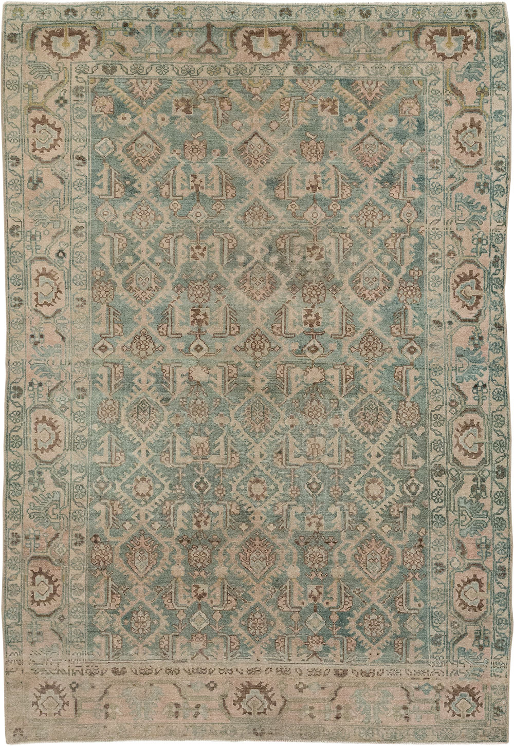 Vintage Persian Malayer Rug, No.29828 - Gss