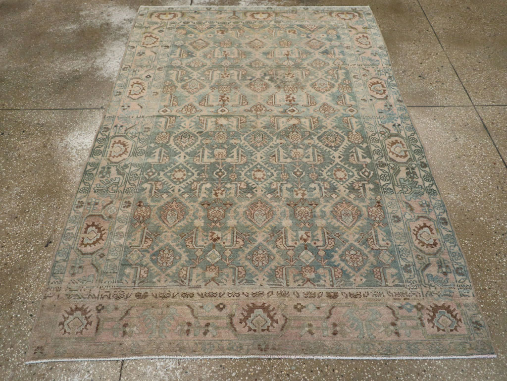 Vintage Persian Malayer Rug, No.29828 - Gss