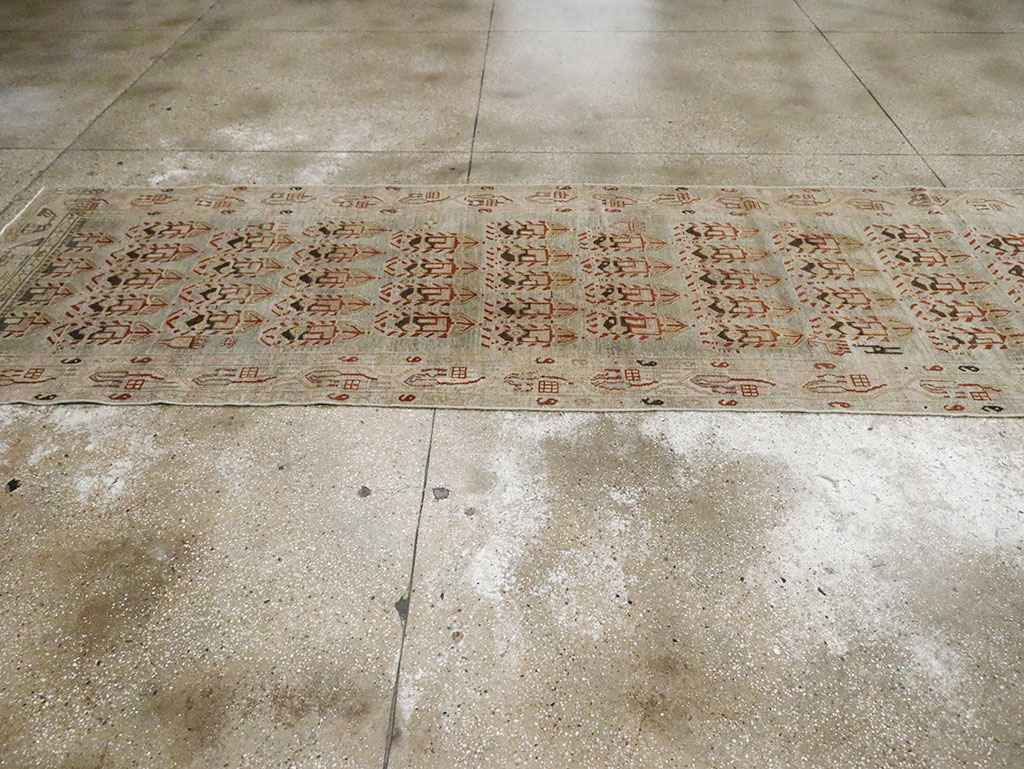 Antique Persian Malayer Runner, No.29829 - Gss