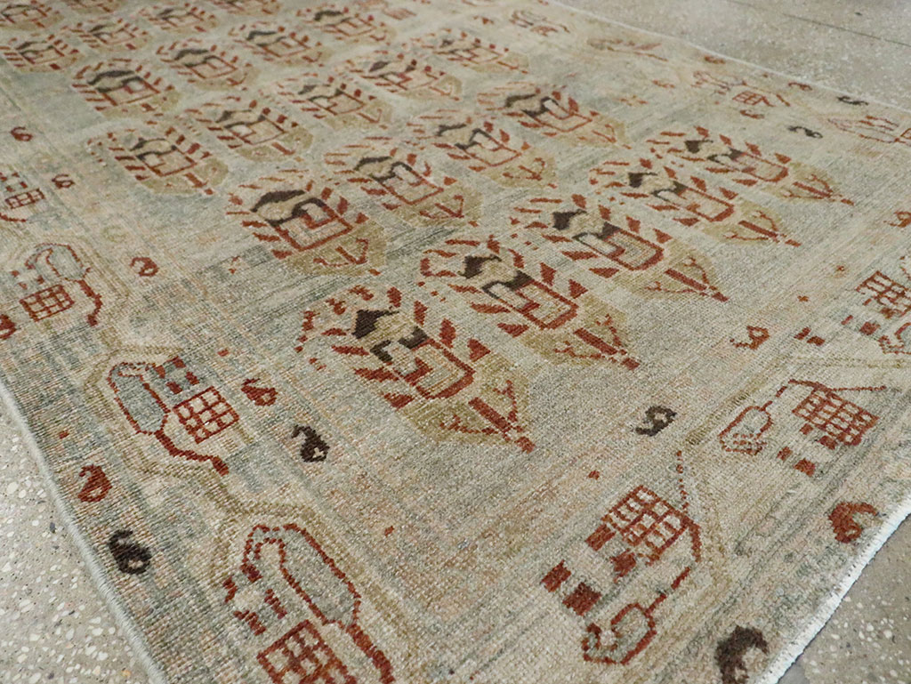 Antique Persian Malayer Runner, No.29829 - Gss