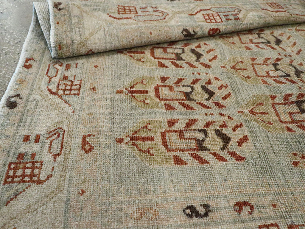 Antique Persian Malayer Runner, No.29829 - Gss