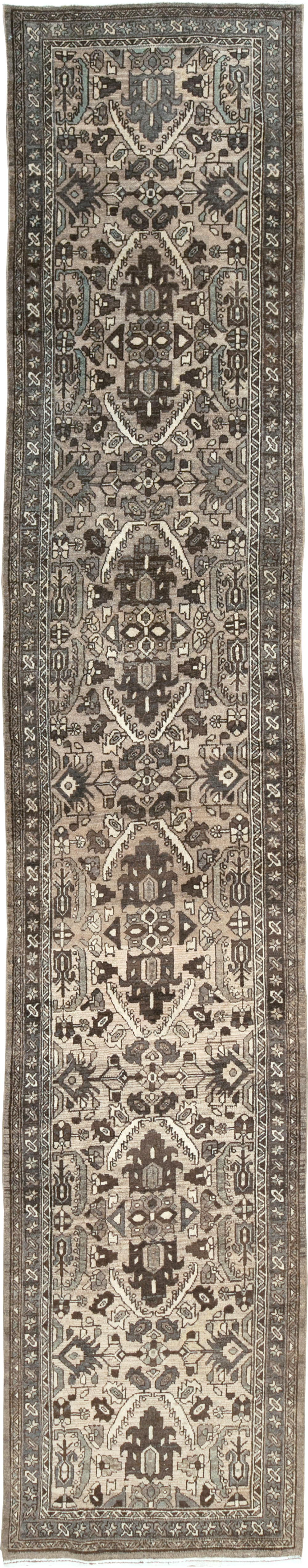Vintage Persian Malayer Runner, No.29830 - Gss
