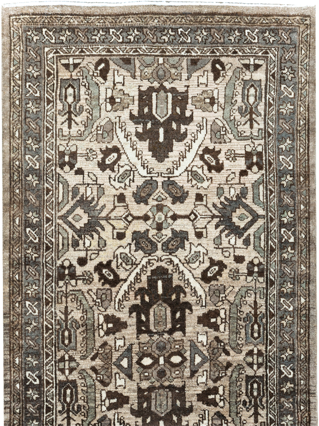 Vintage Persian Malayer Runner, No.29830 - Gss