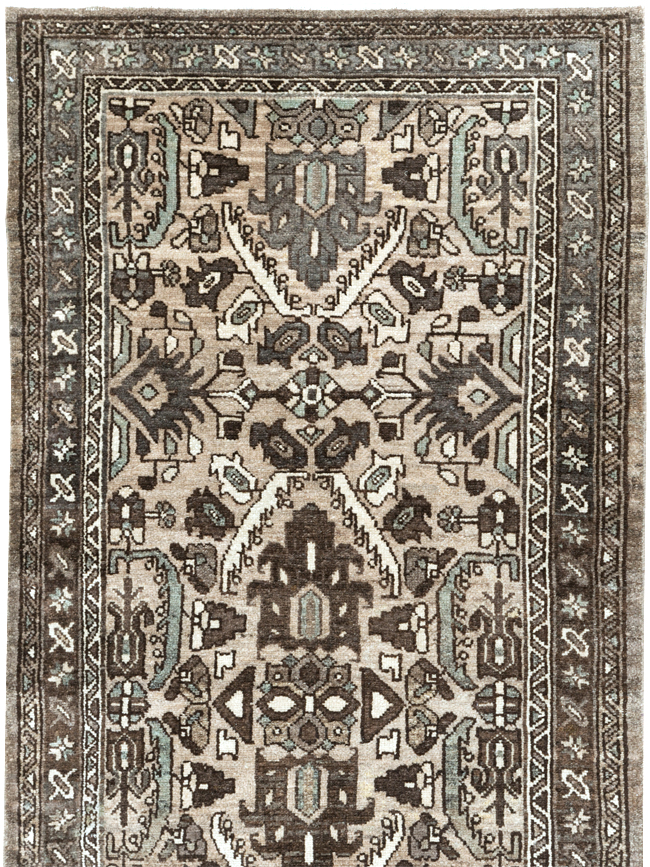 Vintage Persian Malayer Runner, No.29830 - Gss