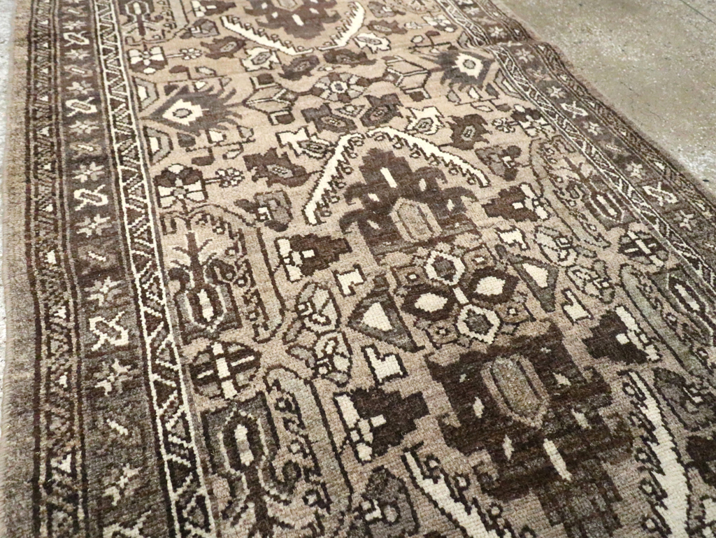 Vintage Persian Malayer Runner, No.29830 - Gss