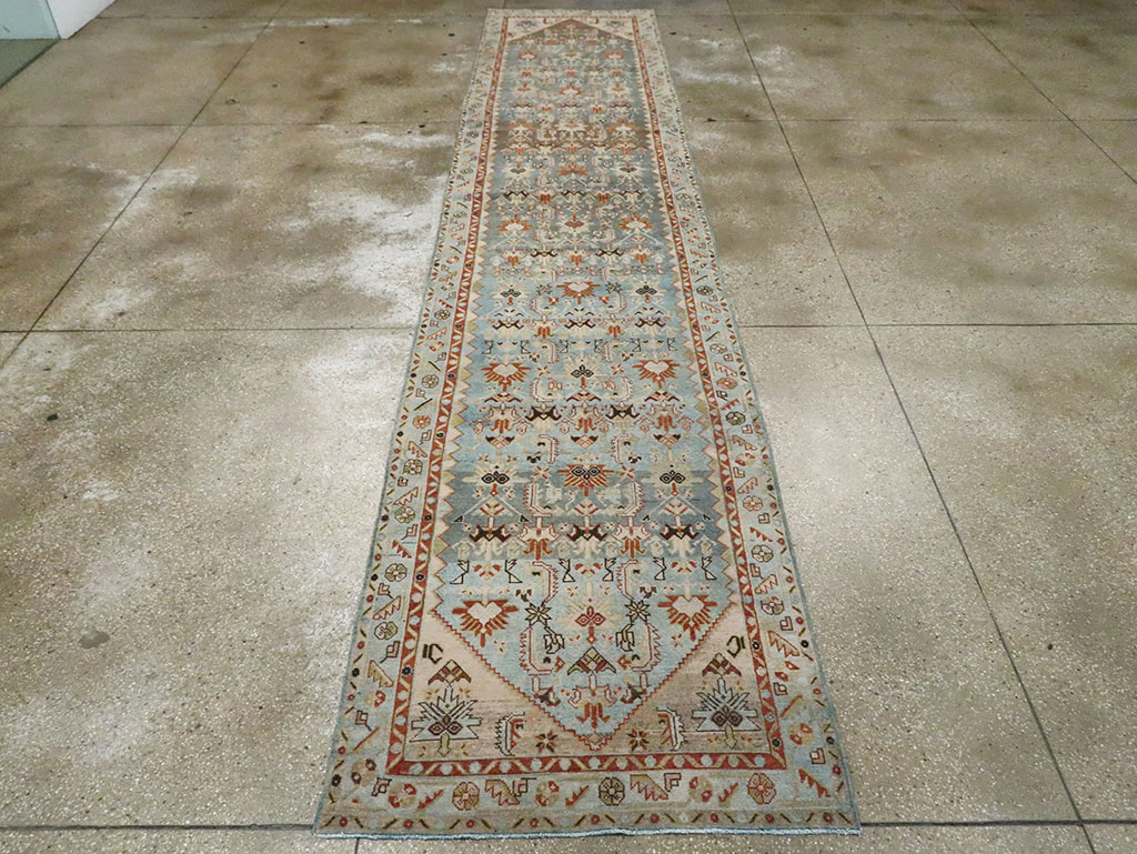 Vintage Persian Malayer Runner, No.29836 - Gss
