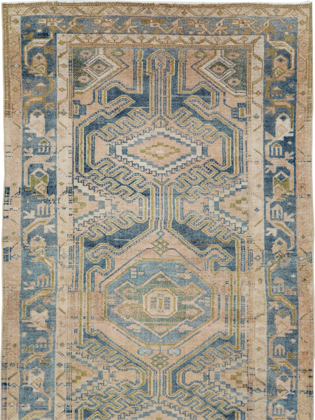 Vintage Persian Malayer Runner, No.29837 - Gss