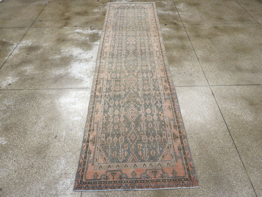 Vintage Persian Malayer Runner, No.29841 - Gss
