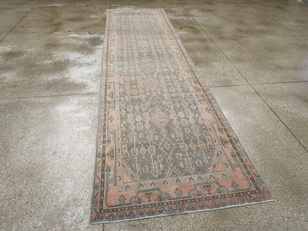 Vintage Persian Malayer Runner, No.29841 - Gss
