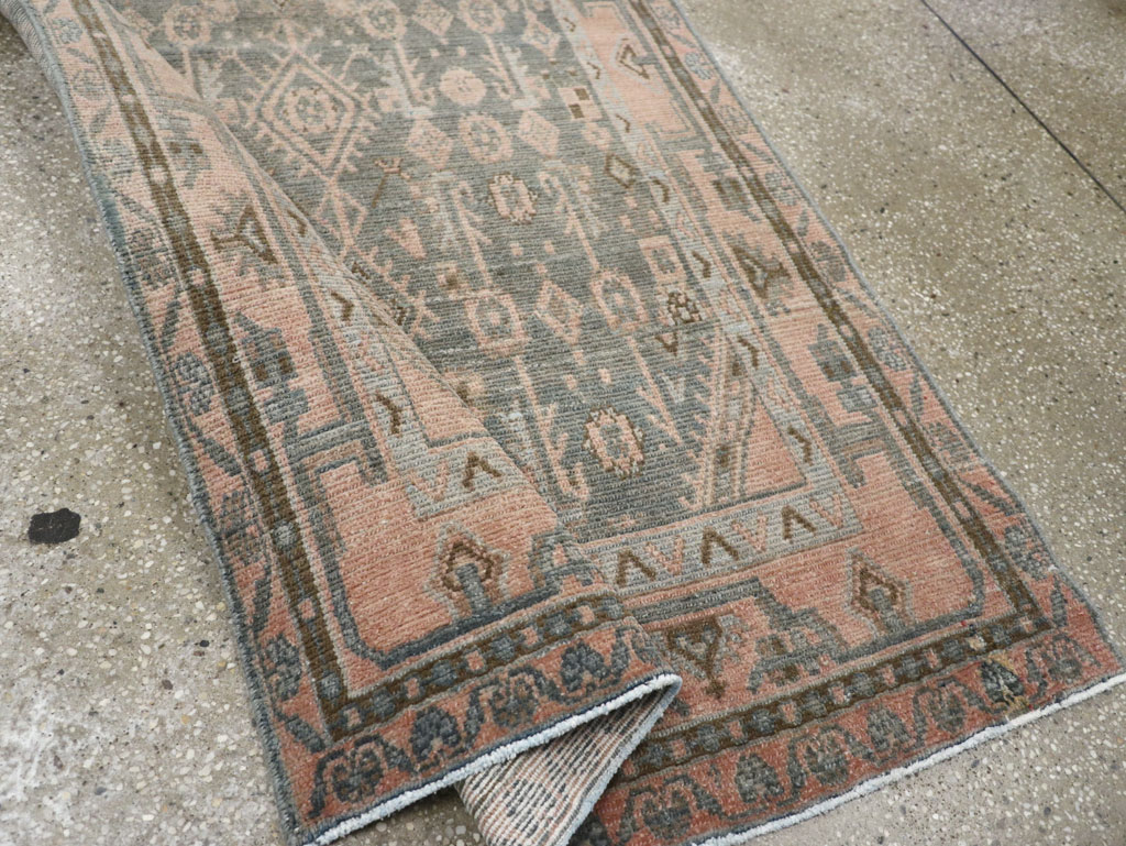 Vintage Persian Malayer Runner, No.29841 - Gss