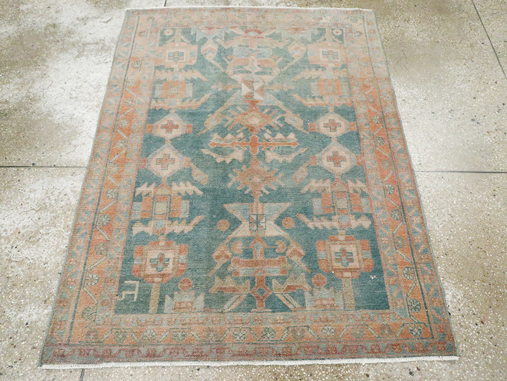 Vintage Persian Malayer Rug, No.29844 - Gss