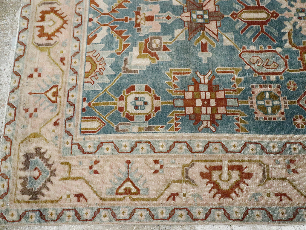 Vintage Persian Malayer Accent Rug, No.29849 - Gss