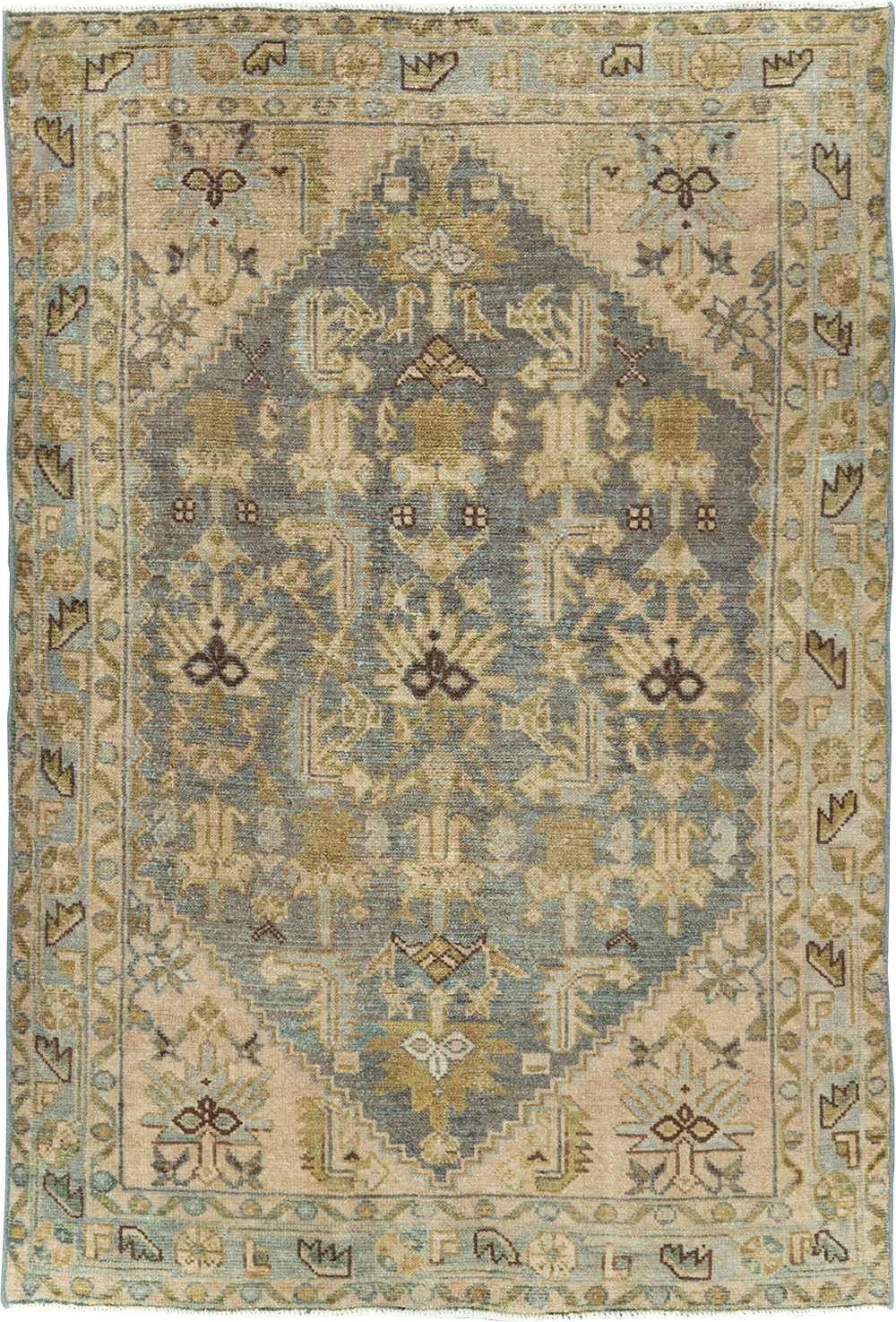 Vintage Persian Malayer Rug, No.29851 - Gss