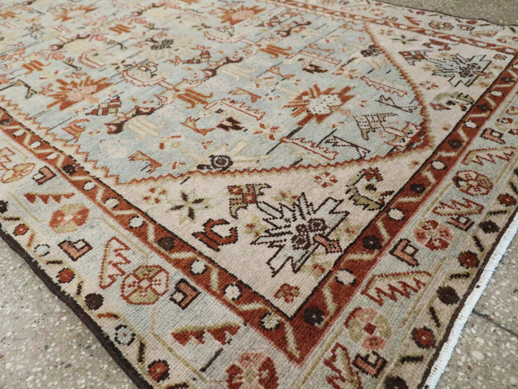 Vintage Persian Malayer Runner, No.29853 - Gss