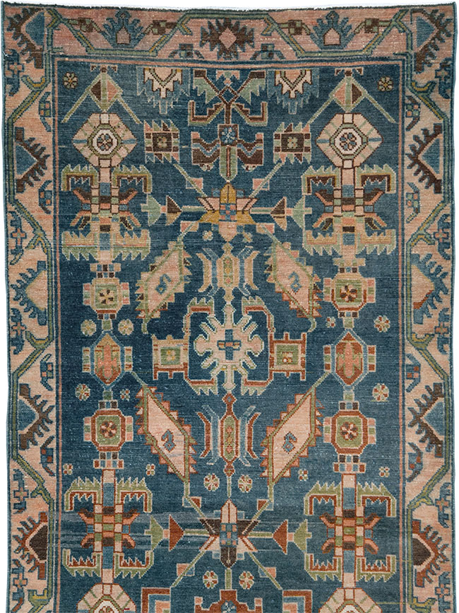 Vintage Persian Malayer Long Runner, No.29854 - Gss