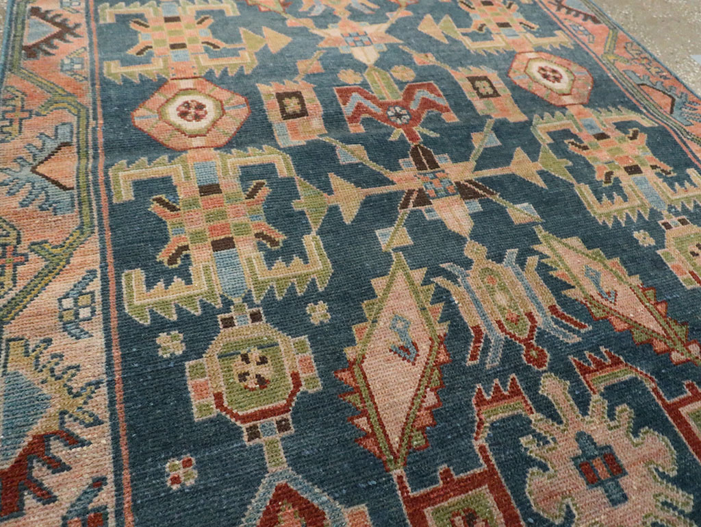 Vintage Persian Malayer Long Runner, No.29854 - Gss