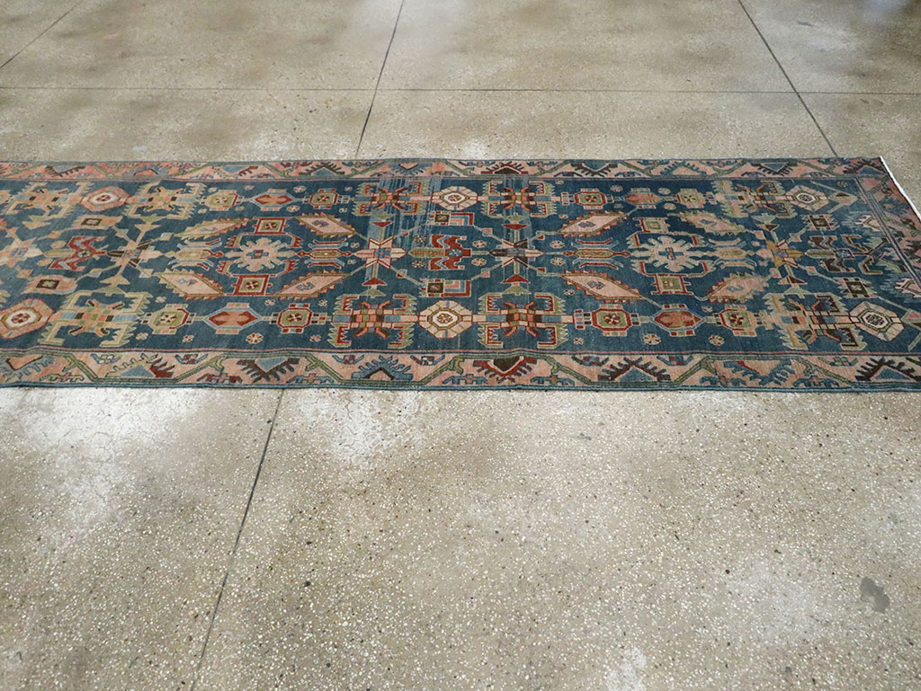 Vintage Persian Malayer Long Runner, No.29854 - Gss