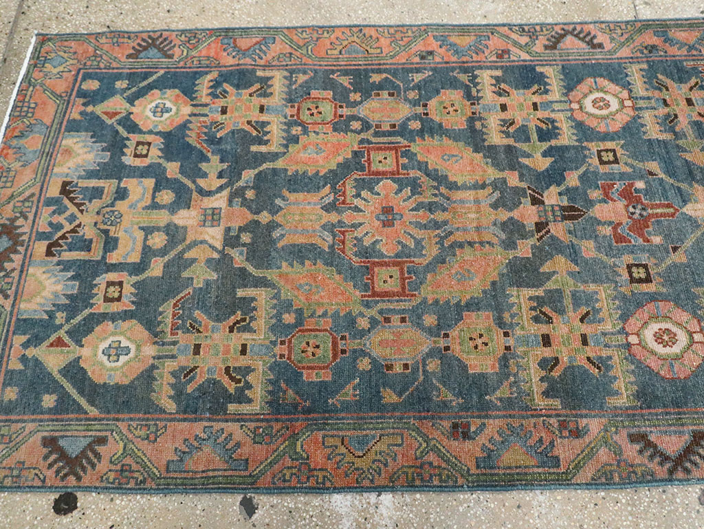 Vintage Persian Malayer Long Runner, No.29854 - Gss