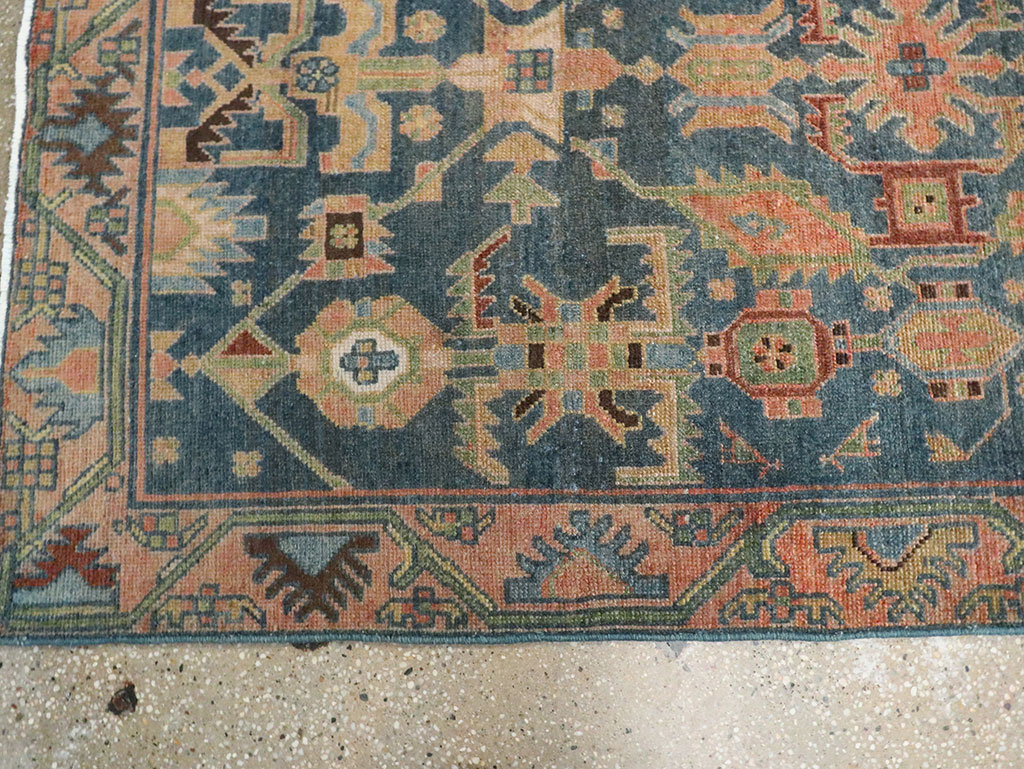 Vintage Persian Malayer Long Runner, No.29854 - Gss