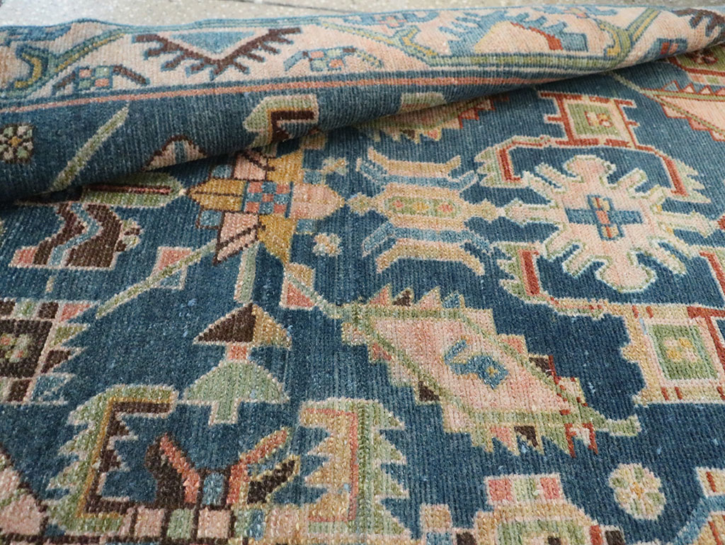 Vintage Persian Malayer Long Runner, No.29854 - Gss