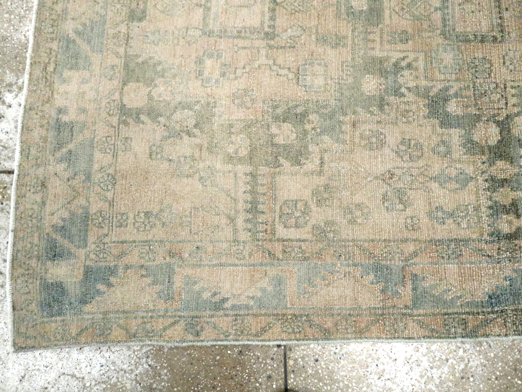 Vintage Persian Malayer Accent Rug, No.29861 - Gss